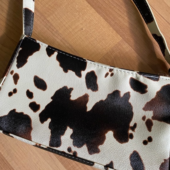 Cow Print Purse - Picture 2 of 4